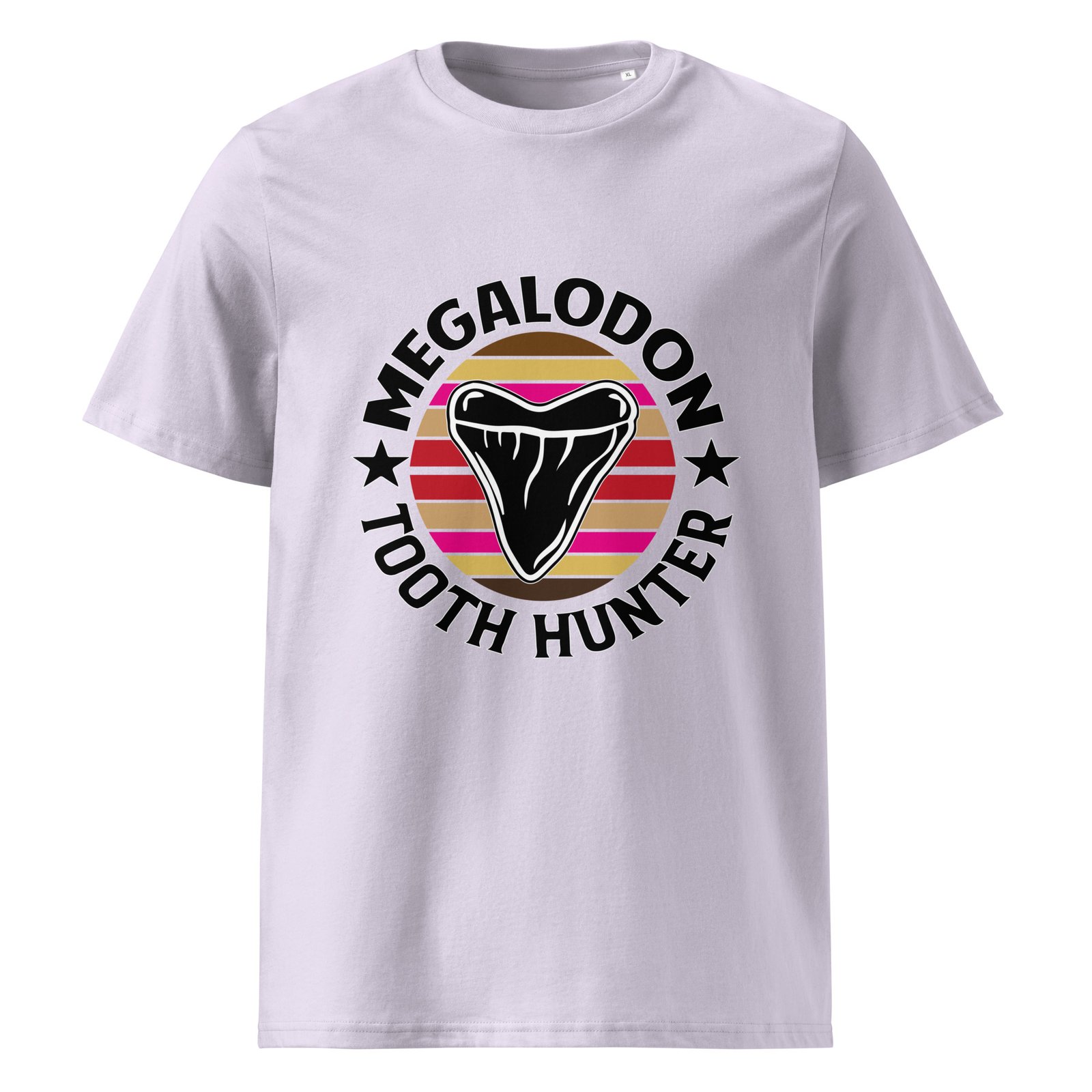 Megalodon tooth hunter - Unisex organic cotton t-shirt