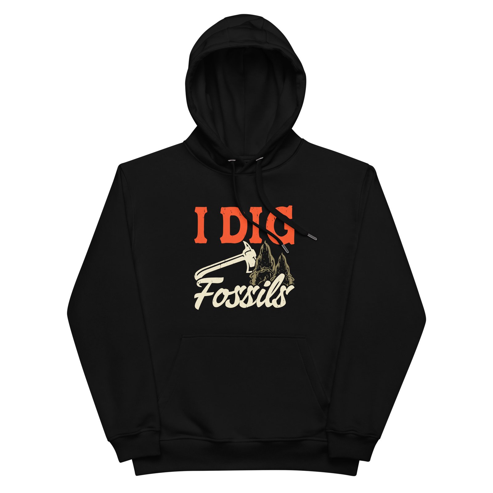 I Dig Fossils Premium Hoodie