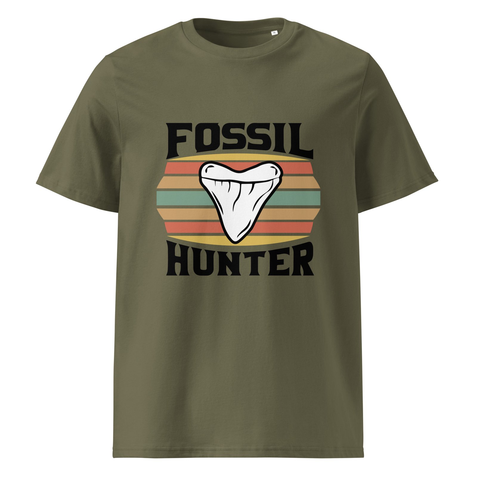 Fossil Hunter - Unisex organic cotton t-shirt - Image 4