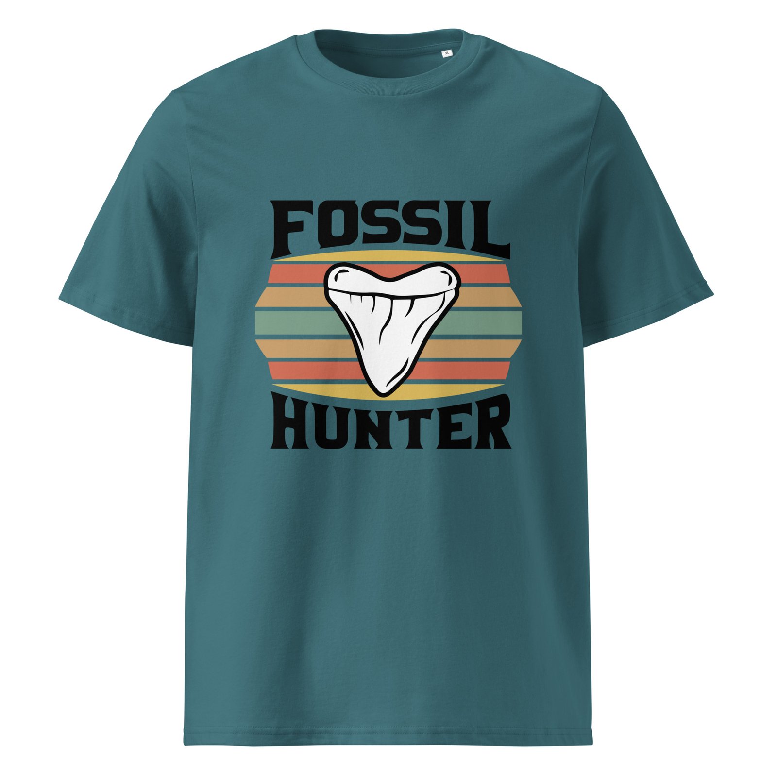 Fossil Hunter - Unisex organic cotton t-shirt - Image 3